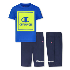 2-Pc Champion Little Boys' or Little Girls' T-Shirt & Shorts Set (various) $8.93 & More + SD Cashback + Free Store Pickup at Macy's or FS on $25+