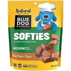 16.2-Oz Blue Dog Bakery Natural Softies Dog Treats (Peanut Butter Flavor) $3.15 + Free Shipping w/ Prime or on $35+