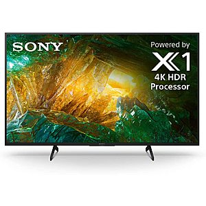 43" Sony Bravia X800H 4K Ultra HD Smart LED TV w/ HDR (2020 Model) $448 & More + Free S/H