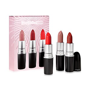 3-Pc. MAC Frosted Firework Sleigh All Day Lipstick Set $16.83 after 12% Slickdeals Cashback (PC Required), More + Free Curbside Pickup at Macy's or F/S on $25+