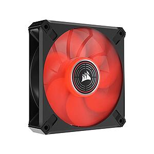 CORSAIR ML120 Red LED ELITE 120mm PWM Magnetic Levitation Case Fan $13