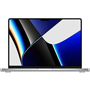 2021 Apple MacBook Pro (14.2-inch, Apple M1 Pro chip with 8‑core CPU and 14‑core GPU, 16GB RAM, 512GB SSD) - Silver - $1599