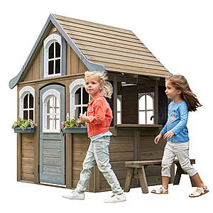 KidKraft Wooden Outdoor Playhouse: Country Vista $239.60, Forestveiw II $199 + Free Shipping