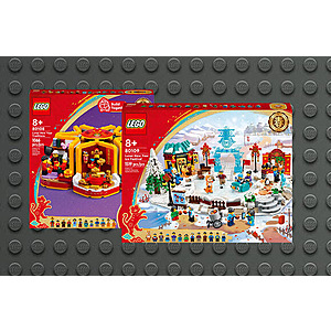 Pre-order Lego New Lunar New Year Sets Combo 80108 + 80109, Zavvi $169.99 + Free Shipping