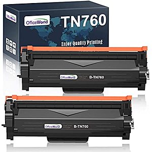 Amazon: 50% off for 2 Pack OfficeWorld Compatible Toner Cartridge Replacement for $12.74+FS w Prime