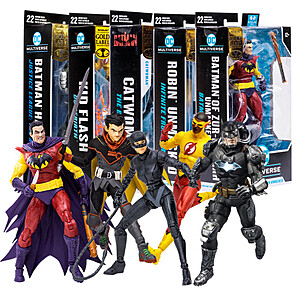 5-Pack Mcfarlane Toys DC Multiverse 7" Figure Bundle $42.50 + Shipping