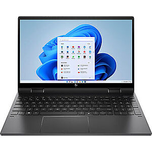 HP ENVY x360 2-in-1 15.6" Touch-Screen Laptop: AMD Ryzen 5 5625U, 8GB Memory, 256GB SSD (Nightfall Black) $425 + Free Shipping