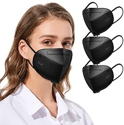Prime Members: 50-Pack Topmax KN95 5-Ply Face Masks (Black) $5.90 + Free Shipping