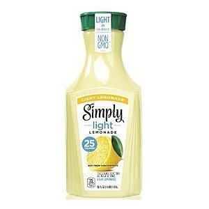 Target In-Store Cartwheel Offer: 52-Oz Simply Light Lemonade Juice Drink $0.85 after Coupon (In-Store Only)