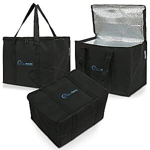 3-Count Simpli-Magic Reusable Insulated Delivery Bags (Black) $10.60 ($3.53) + Free Shipping w/ Prime or on $25+