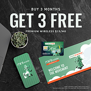 Mint Mobile: Early Access - Buy 3 months get 3 months free