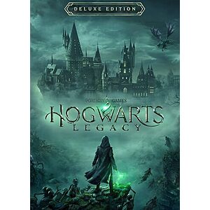 Pre-Order w/ Early Access: Hogwarts Legacy Deluxe Edition (PC Digital Download) $54.55