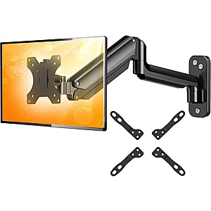 ErGear Height Adjustable Articulating VESA Monitor Wall Mount Bracket (13" to 32" Screens) $23 + Free Shipping
