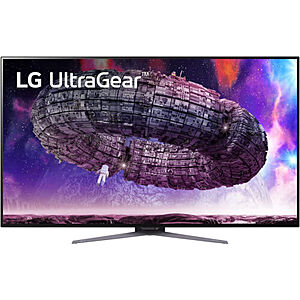 LG 48GQ900-B 48" UltraGear UHD OLED Gaming Monitor, 120 Hz, G-SYNC Compatible $1099 - 20% coupon = $879.20