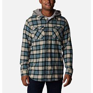 Columbia Men's Flare Gun Stretch Flannel Hoodie (Various) $19.60 + Free Shipping