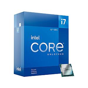 Intel Core i7-12700KF LGA 1700 125W Desktop Processor CPU $240 + Free Shipping