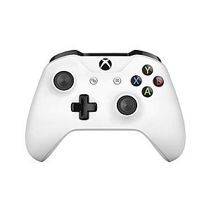 Microsoft Wireless Controller for Xbox One or Windows 10 (White) $28 + Free Shipping