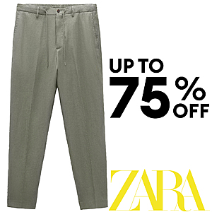 ZARA Select Men's Apparel: Puffer Jackets $30, Suit Jackets $40, Pants $16 & More + Free Store Pickup