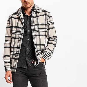 Express Men's Suit Jackets / Blazers & Topcoats $50, Shirt Jackets $15 & More + Free S/H on $50+