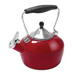 OUT OF STOCK - Chantal Catherine 7.2-Cups Enamel-on-Steel Tea Kettle $37.95 AC + Free Store Pickup