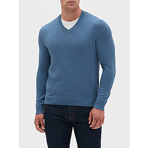 Banana Republic Factory: Men's Gavin Relaxed-Fit Chino $12, V-Neck Sweater $8.90 & More + Free S/H on $25+