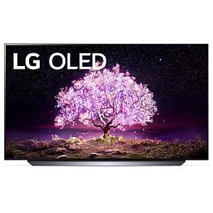 48" LG OLED48C1PUB 4K Smart OLED TV + 4-Year Warranty + $25 VISA Gift Card $797 + Free S/H
