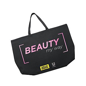 Reusable Beauty My Way bag with samples 75,000 - Dollar General (Online Form or Text)
