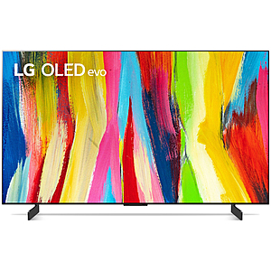 42" LG OLED42C2PUA 4K OLED TV + 4-Yr Accidental Warranty w/ Burn-in Coverage + $40 GC $797 + Free Shipping