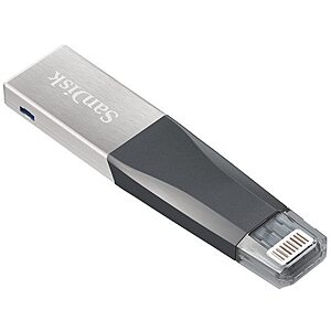$29 - 256GB The iXpand Mini Flash Drive For iPhone, 50% off clearance at Western Digital, Use coupon 10OFF for additional saving