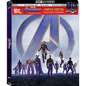 Marvel's Avengers: Endgame DVD, Blu-Ray & 4K Ultra HD [PRICES UPDATED] - best prices, special features and compilation list of ALL retailer exclusives and deals!