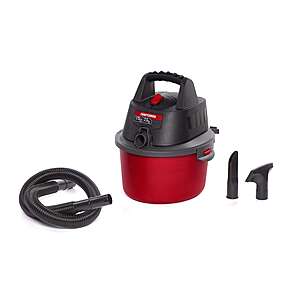 Craftsman 2.5-Gallon 1.75 HP 3A Portable Corded Wet/Dry Vacuum $20 + Free Store Pickup