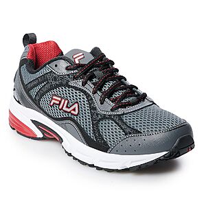 Fila Mens Cross Training, Trail or Memory Foam Running/Walking Athletic Shoes $16.99 ac with free ship to store or store pick up (or FS at $25) KOHLS