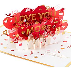 Hallmark Signature Paper Pop Up Greeting Card $3.50 + Free Shipping w/ Prime or $35+