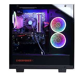 CyberPowerPC Gamer Xtreme Desktop PC - 9th Gen Intel Core i5-9600KF 3.7GHz, 8GB DDR4, 240GB SSD + 2TB HDD, GeForce GTX 1650 for $929.99 + Free Shipping