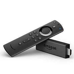 Fire TV Stick Streaming Media Player w/ Alexa Voice Remote $15.99 + FS