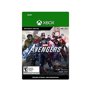Xbox One Digital Games:Just Cause 4: Complete Edition $15.70, Marvel's Avengers $27 & More