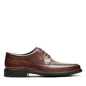 Clark's Extra 40% Off: Men's Leather Ipswich Apron or Wenham Cap Dress Shoes $36 & More + Free Shipping