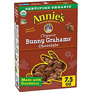 7.5-Oz Annie's Organic Chocolate Bunny Graham Snacks $2.88 w/ S&S + Free Shipping w/ Prime or $25+