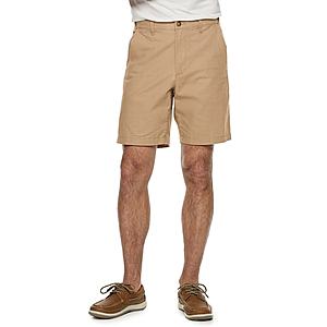 Kohls Cardholders: Croft & Barrow Linen-Blend Shorts $5.04, Classic-Fit Quick-Dry Performance Flat-Front Shorts $6.16, More + free shipping