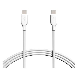 2-Pack 6' Amazon Basics 60W Fast Charging USB-C to USB-C 2.0 Cable $6 + Free Shipping w/ Prime