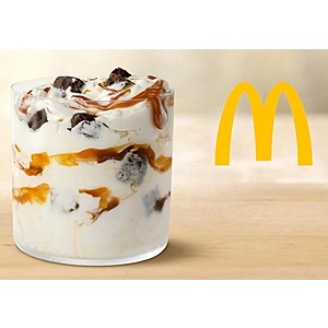 McDonald's Restaurant App: New Caramel Brownie McFlurry (Regular Size) Free (Valid 5/4 Only)