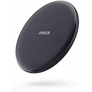 Anker PowerPort/Wave Wireless Fast Qi Charging Pad (Refurbished): 10W $6.40 + Free S/H
