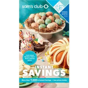 Sam's Club Instant Savings Mar-2023