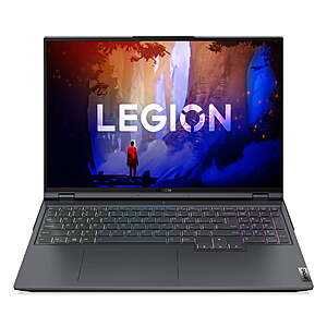 Legion 5 Pro Gen 7 Laptop: Ryzen 7 6800H, 16" 2560x1600 165Hz, RTX 3070 Ti, 32GB DDR5 RAM, 2TB SSD (2x 1TB) $1650 + free s/h