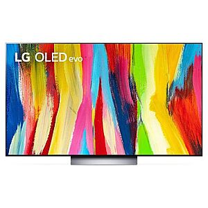 55" LG OLED55C2PUA C2 4K Smart OLED TV $1,038  + free s/h