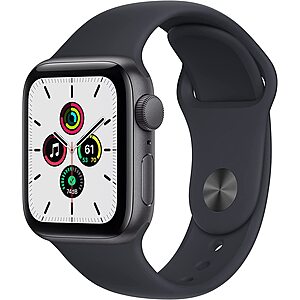 Apple Watch SE - 40mm GPS (midnight only) $204 w/PayPal promo + Price Match