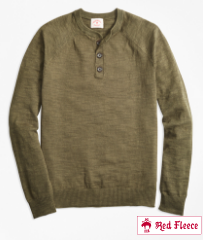 Brooks Brothers Men's Cotton Linen Henley Sweater or Breton Stripe Cotton Cashmere Sweater $29 & More + Free S/H