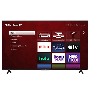 Select Walmart Stores: TCL 55" 55S41 Class 4-Series 4K UHD HDR Smart Roku TV $188 + Free Store Pickup