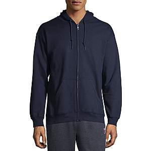Men's Gildan Fleece Zip Hooded Sweatshirt (various colors/sizes) $7.20 + Free S/H on $35+