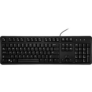 Best Buy essentials USB Wired Keyboard (Black) $6.50 & More + Free S&H